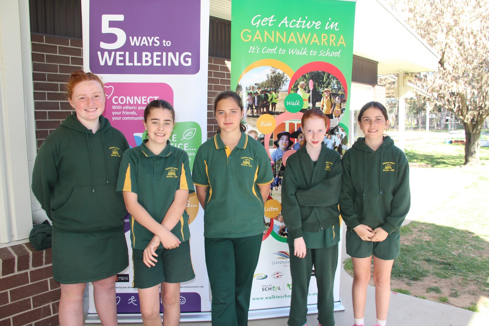 Gannawarra Walks to School Koondrook Primary School Officially