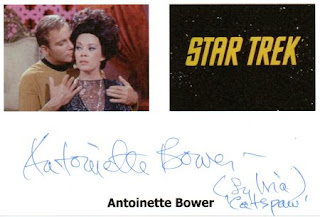 Kiwiautogal's Autographs: Antoinette Bower