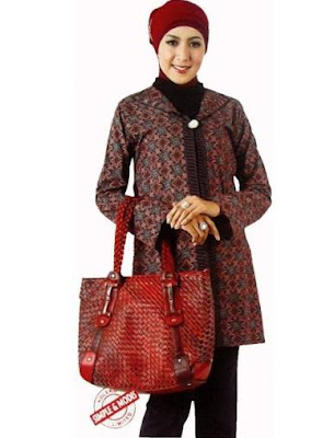model baju batik modern hijab elegan model baju batik modern hijab elegan