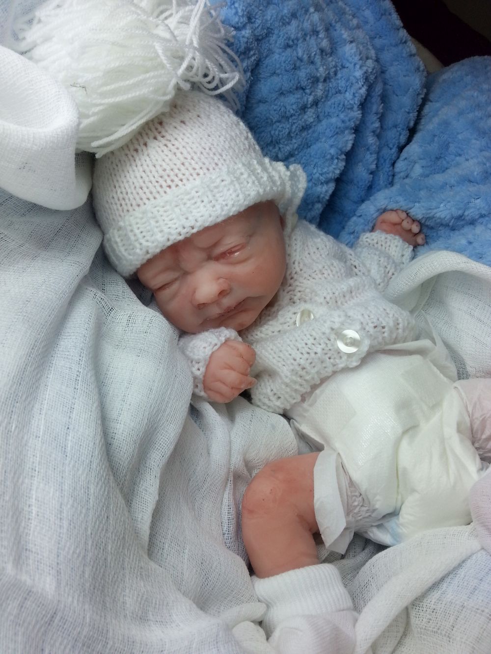 BOY Szymon preemieFull body silicone baby OOAK Magdalena's ArtBaby