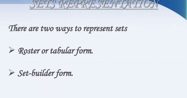 Forms Of Set (Discrete Structure) - Learn How to know