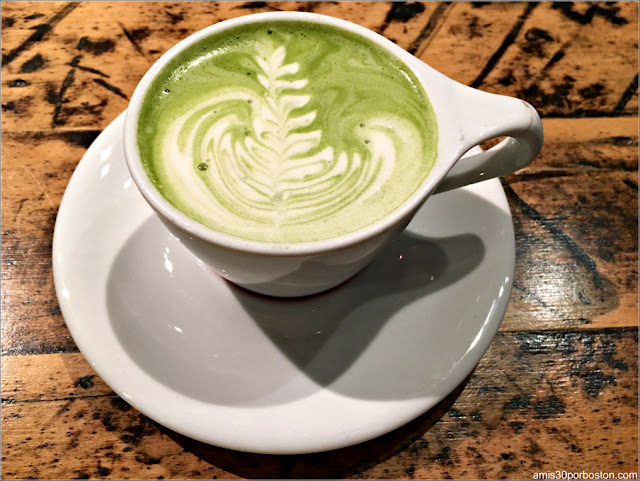 Matcha en Cafeterías de Boston: Diesel Cafe Matcha en Cafeterías de Boston: Diesel Cafe