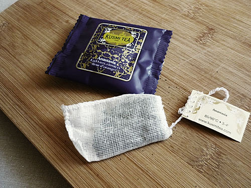 Teebeutel aus Handarbeit Kusmi Tea Anastasia