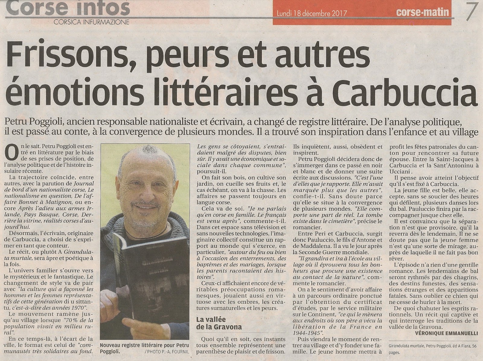 Chen Gai France ) avis de deces corse matin