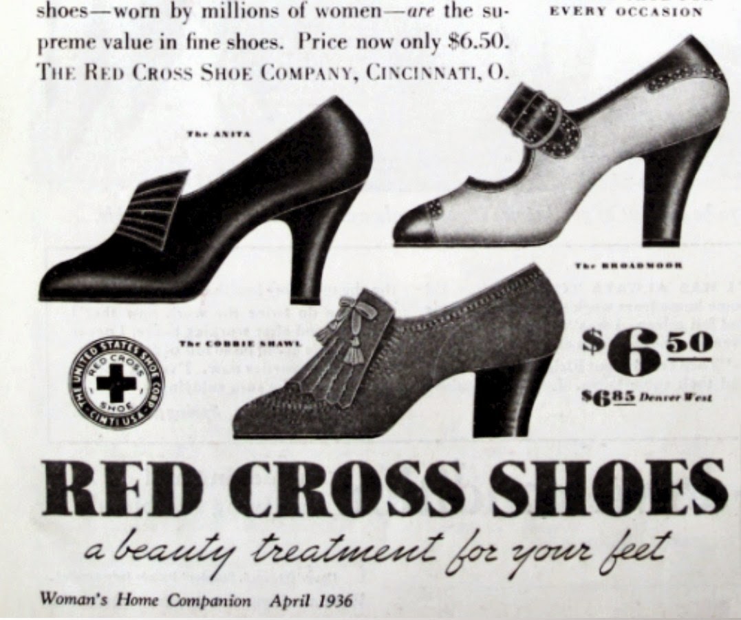 Throwback Thursdays: 1936 Red Cross Shoes