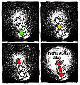 People always leave...