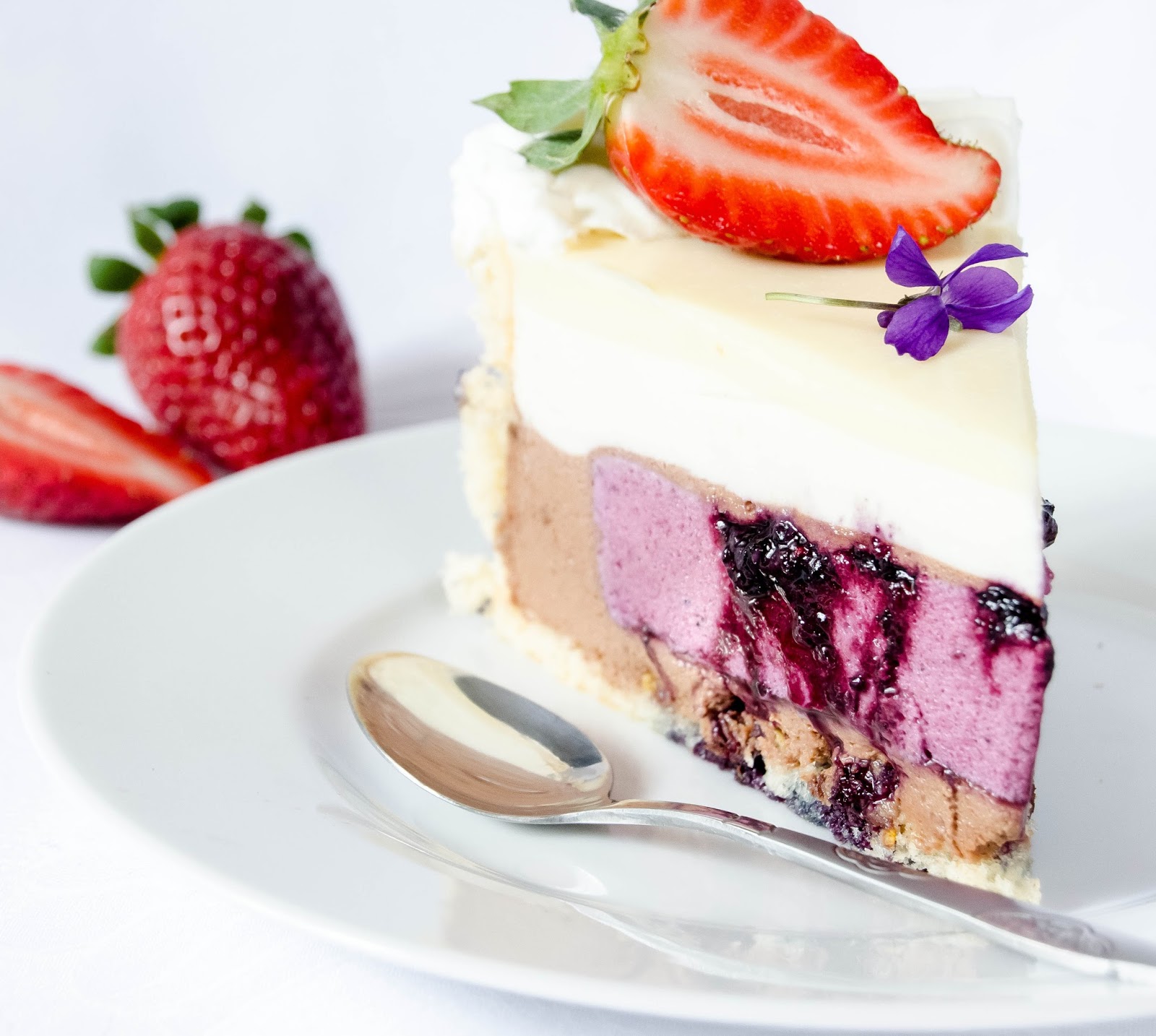 {Blueberry Dream} - Tort cu afine si ciocolata