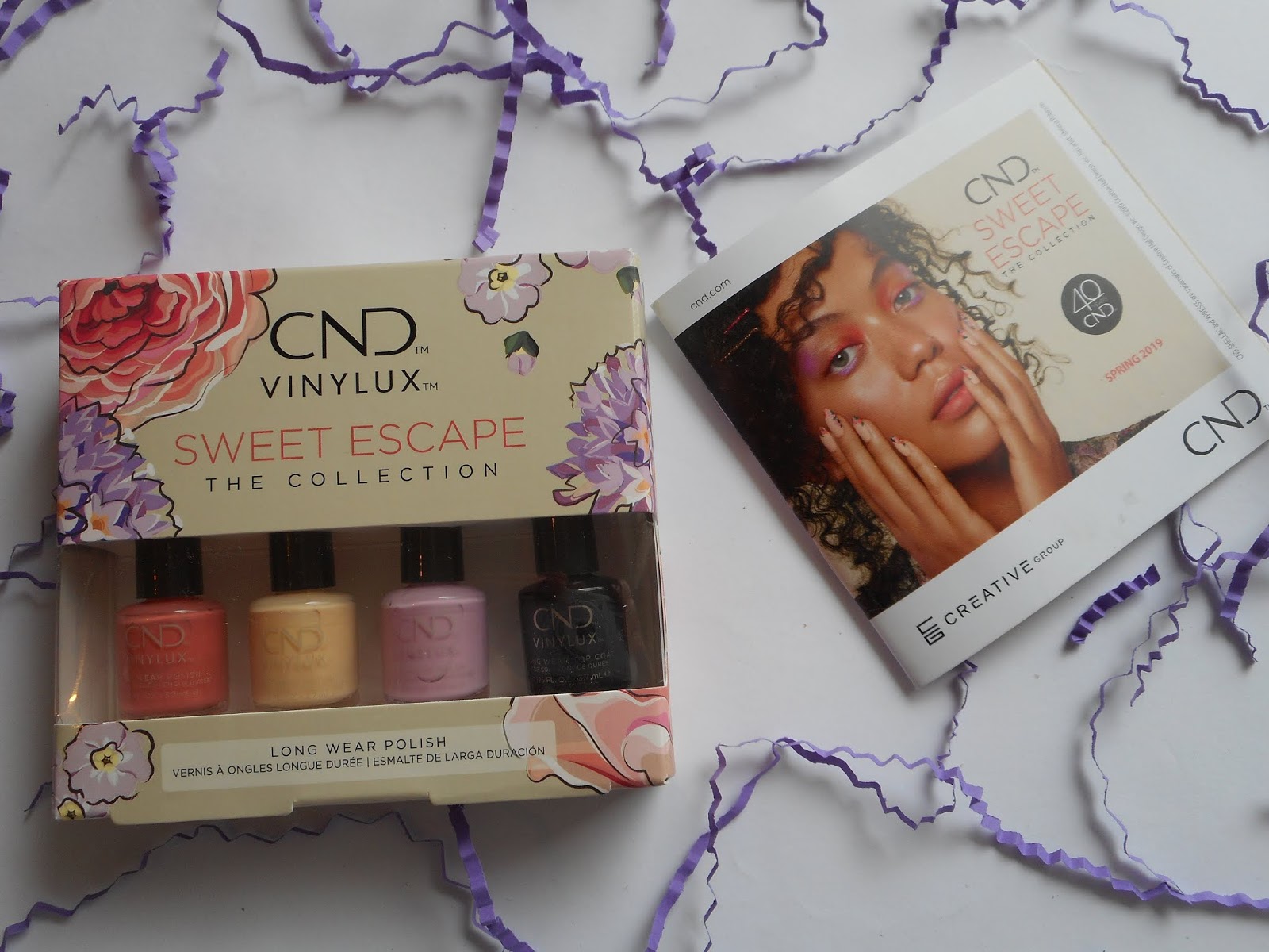 Fabulous And Glowing Get Away to our Sweet Escape CND Spring Collection