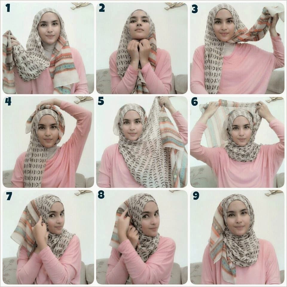 JILBAB SEGI EMPAT MODERN Wanita Muslimah JILBAB SEGI EMPAT MODERN Wanita Muslimah
