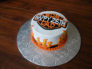 Charity's Sunshine Sweets: HARLEY DAVIDSON CAKE