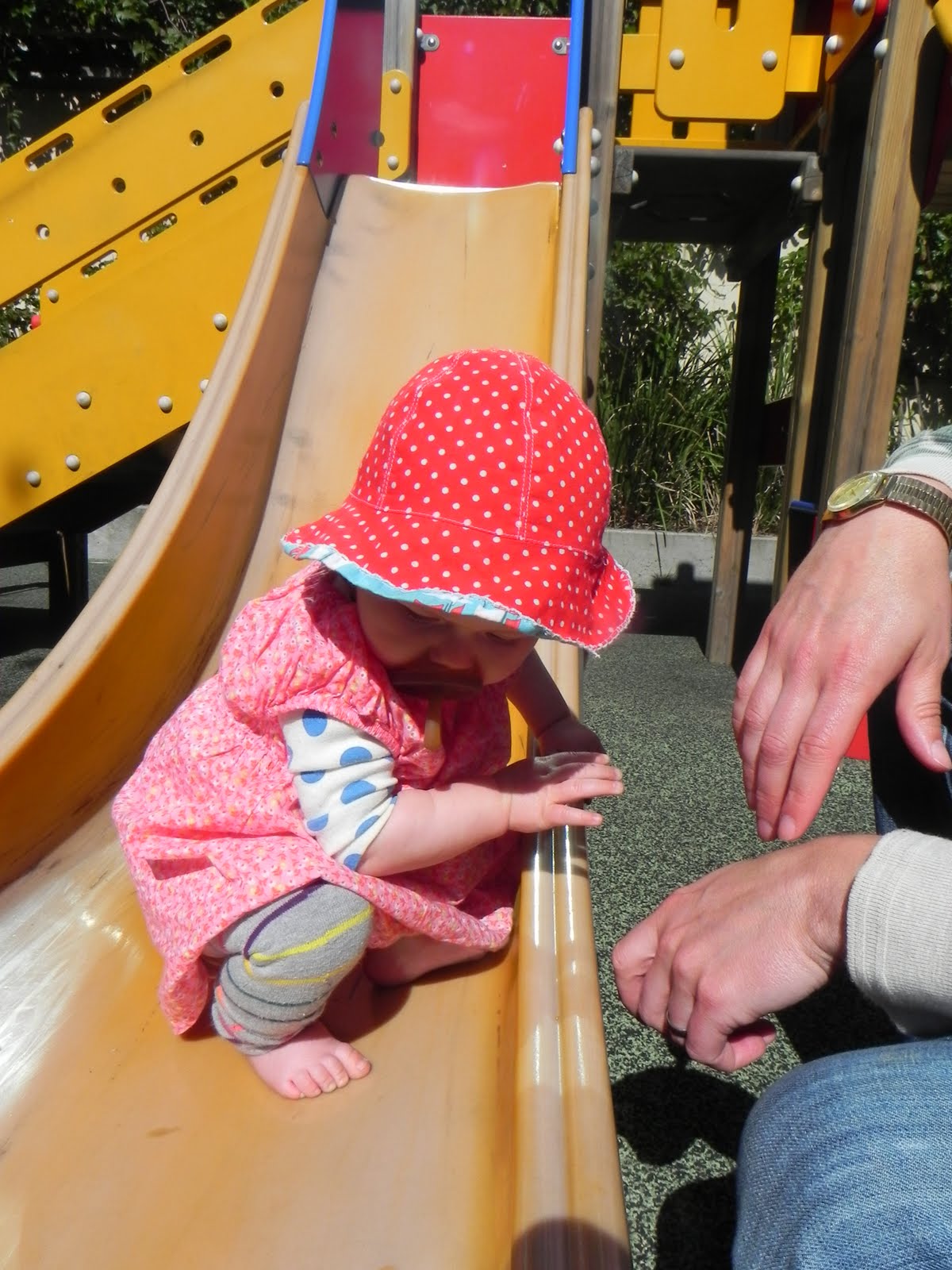 Spencer Alley Yellow Slide