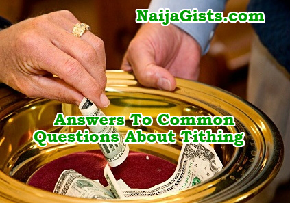tithing questions and answers