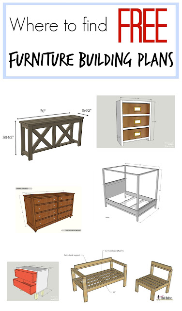 Where to find hundreds and hundreds of FREE furniture building plans