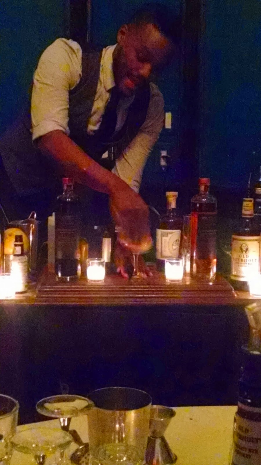 Derrick Turner Hardings NYC preps Cocktail
