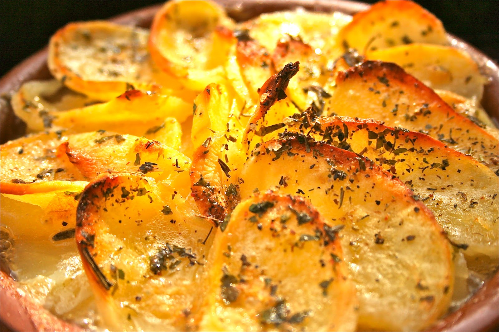 Johnny's Kitchen Boulangere Potatoes