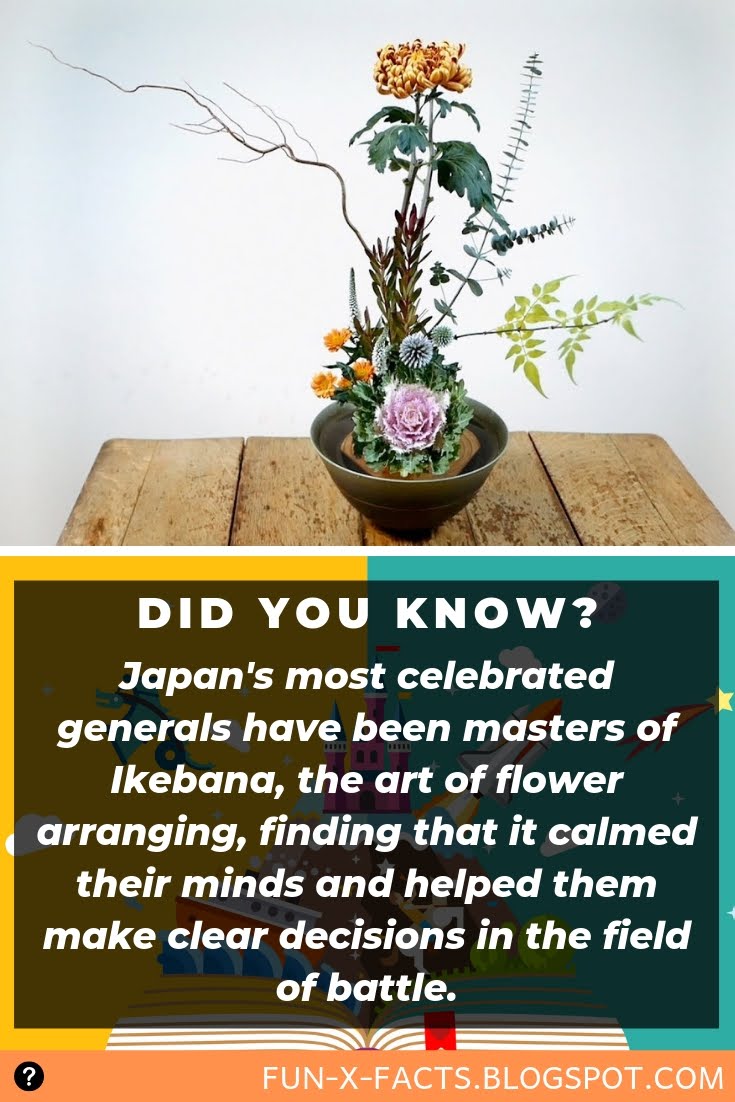 Japan's most celebrated generals have been masters of Ikebana, the art