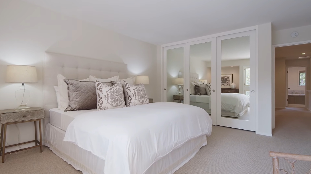 24 Interior Design Photos vs. 2158 Sand Hill Rd, Menlo Park, CA Luxury Townhome Tour