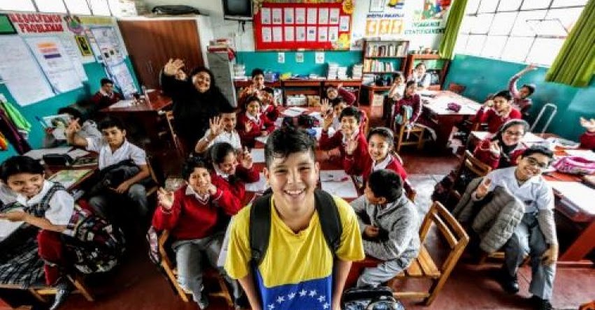 Más de 26 mil niños y adolescentes venezolanos estudian en colegios del Perú, algunos escolares fueron víctimas de bullying Más de 26 mil niños y adolescentes venezolanos estudian en colegios del Perú, algunos escolares fueron víctimas de bullying