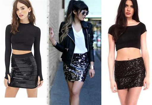 black sequin mini skirt black sequin mini skirt