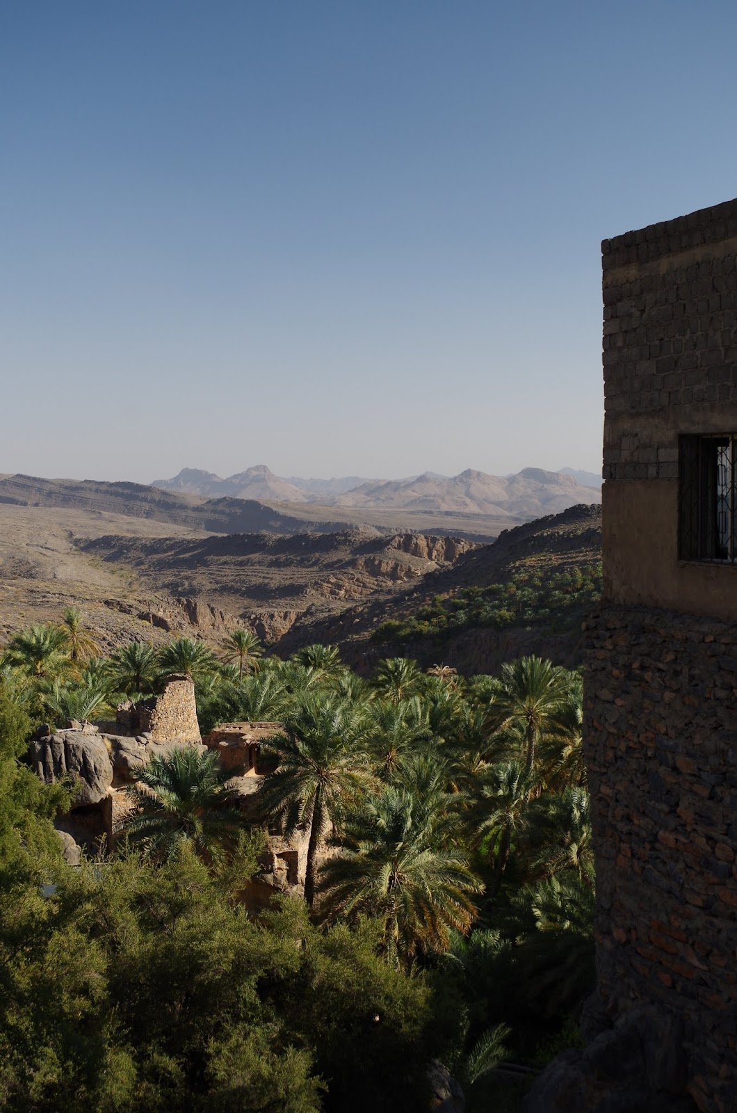 Everett Comstock Misfat al Abriyyin, Oman