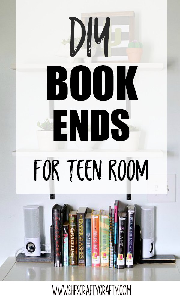 teen room, book ends, speakers, books, YA books