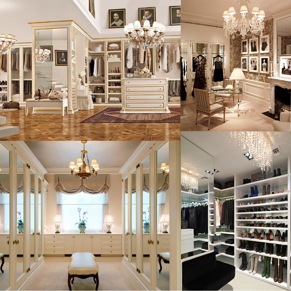 Caçadoras de Glamour Closet dos sonhos