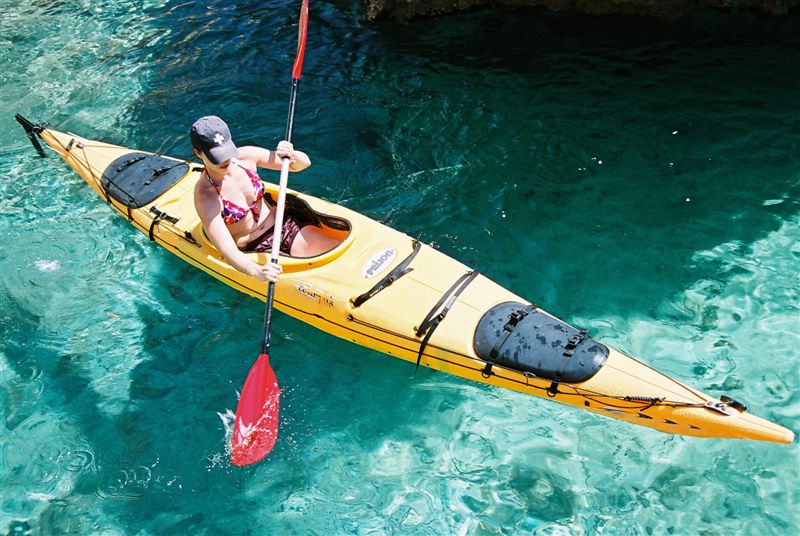 Coastal Kayaking the south coast of Panglao, Philippines Bohol Island