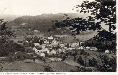 CPA Cantal Champs sur Tarentaine