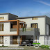 2703 sq-ft flat roof home design