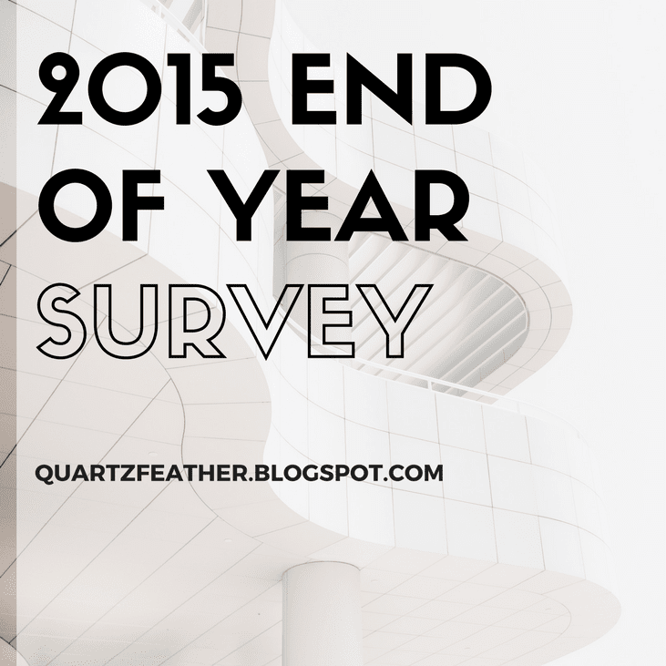 2015 End of the Year Survery