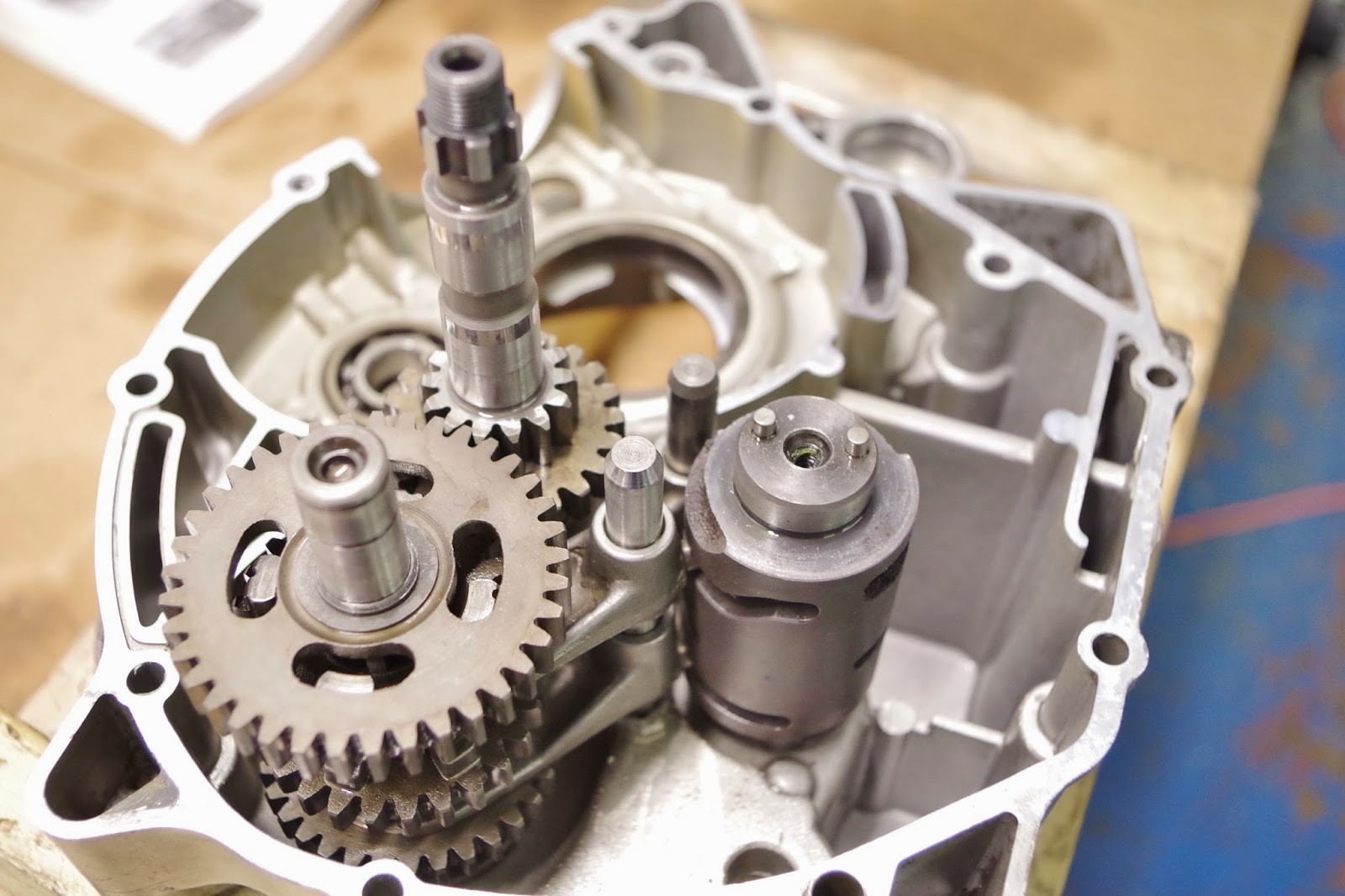 Yamaha YBR 125 Owner Blog Yamaha YBR 125 Gearbox refitting