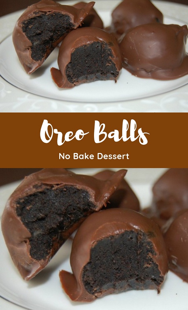 Oreo Balls No Bake Dessert Oreo Balls No Bake Dessert