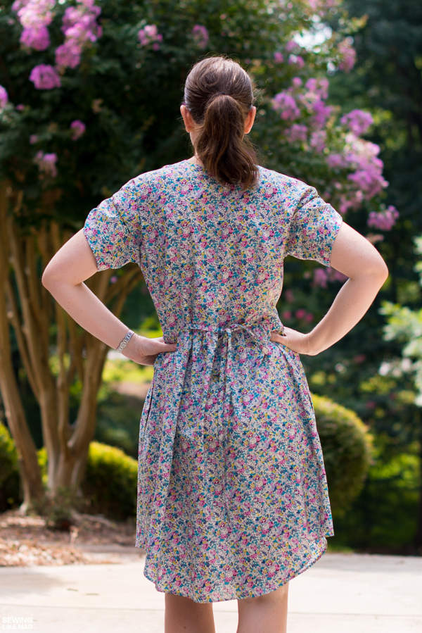 Sewing Like Mad The Fringe Blouse & Dress by Chalk and Notch Patterns