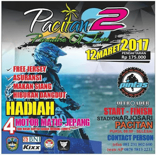 OFFROAD Pacitan 2 Paradise of Java - Arjosari 12 Maret 2017
