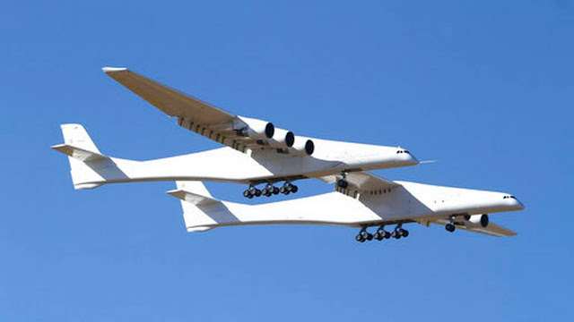 Stratolaunch, the world’s largest airplane and built to launch rockets, takes first flight