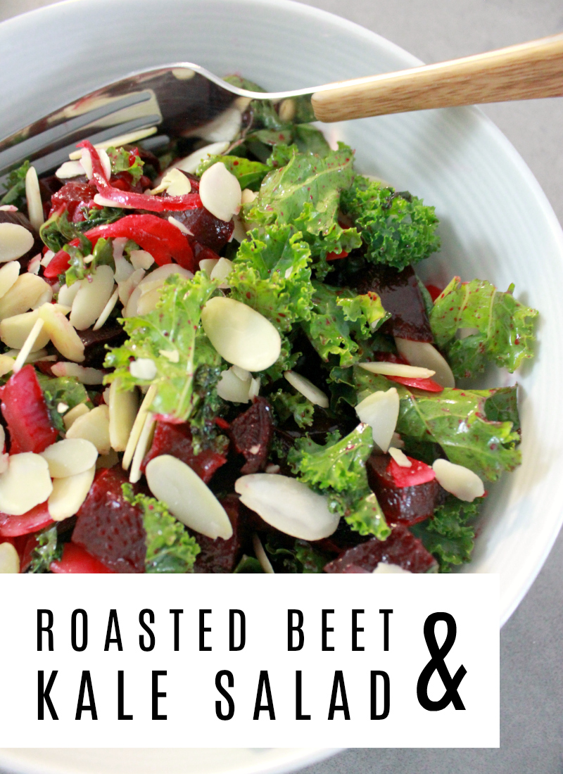 Roasted Beet & Kale Salad To & Fro