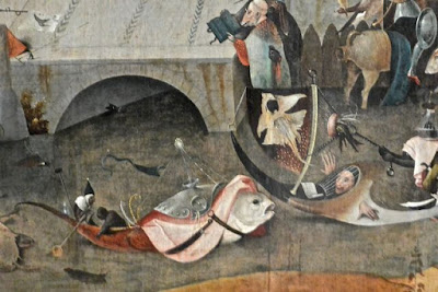 Jérome Bosch : la tentation de Saint Antoine (détail) Jérome Bosch : la tentation de Saint Antoine (détail) Bruxelles musée des Vieux maîtres