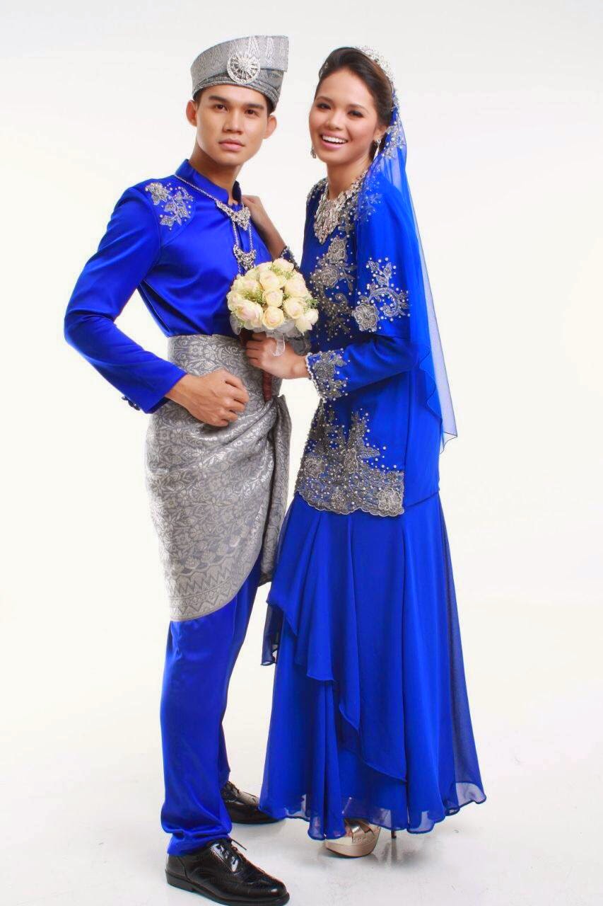 Kumpulan Foto Model Baju Pengantin Tema Royal Blue - Trend Baju Pengantin