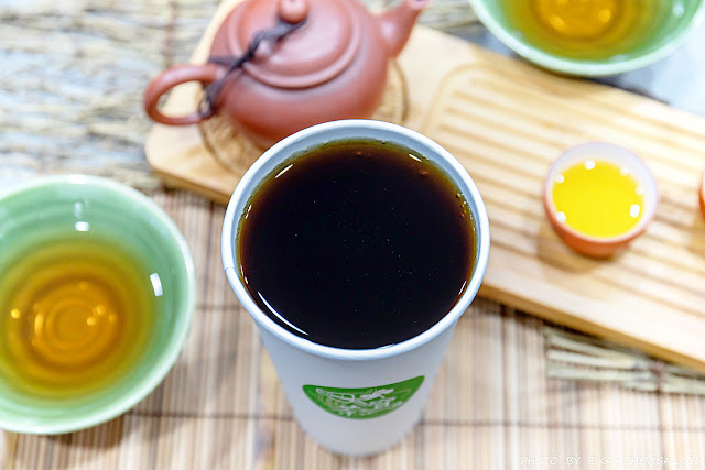 茶覓飲品，選用南投魚池好茶+手工炒糖，還有媲美放大版鮭魚卵的珍珠嫩Q好吃！