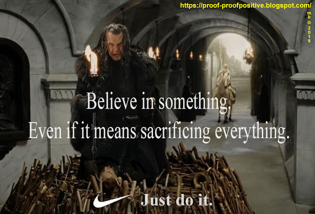 Political Clown Parade: Just Do It - Gondor Style Political Clown Parade: Just Do It - Gondor Style