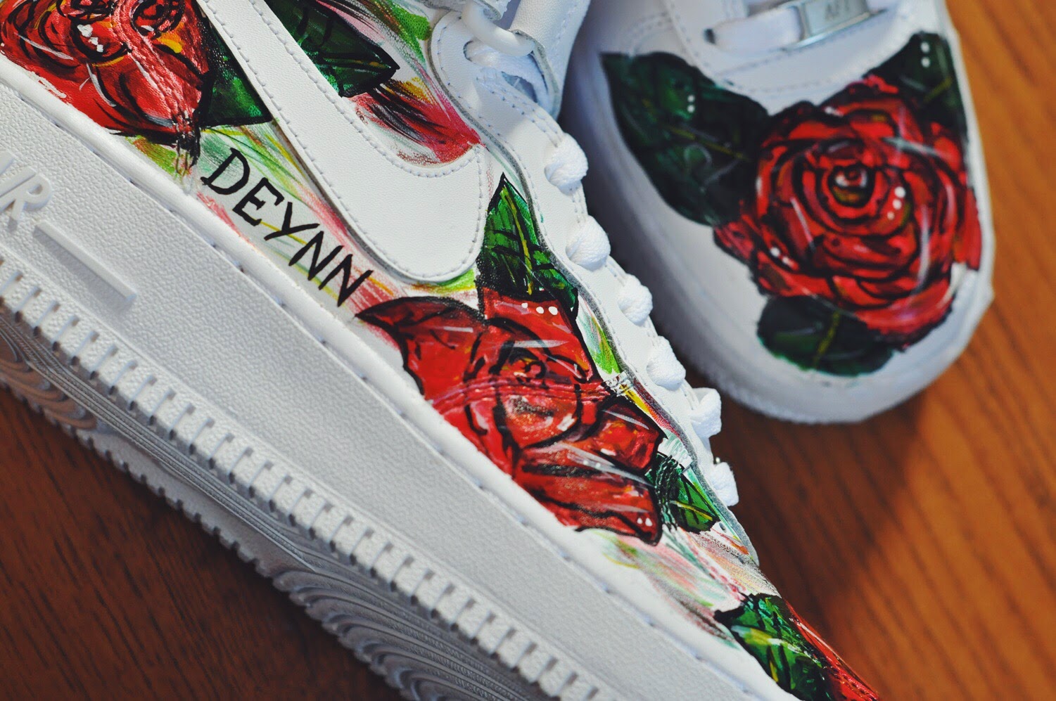 airforces with roses