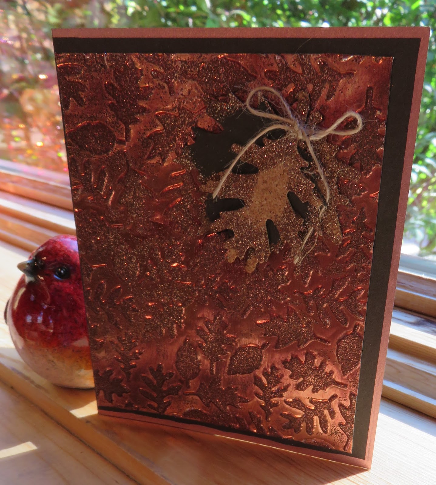 Jane's Crafty Cabin Embossed Foil Technique