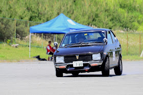 Suzuki Fronte LC10W, stary japoński samochód, małe auto, niewielki silnik, sprawnościówka, KJS, autocross, nostalgic, Suzi, napęd na tył, RWD, silnik z tyłu