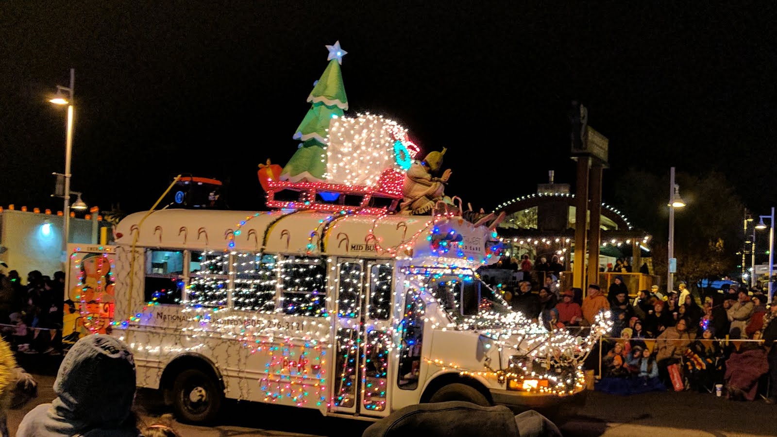 Camped Out West Twinkle Lights Parade & Partying with Work Friends
