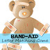 Band-Aid Bear Alphabet Matching