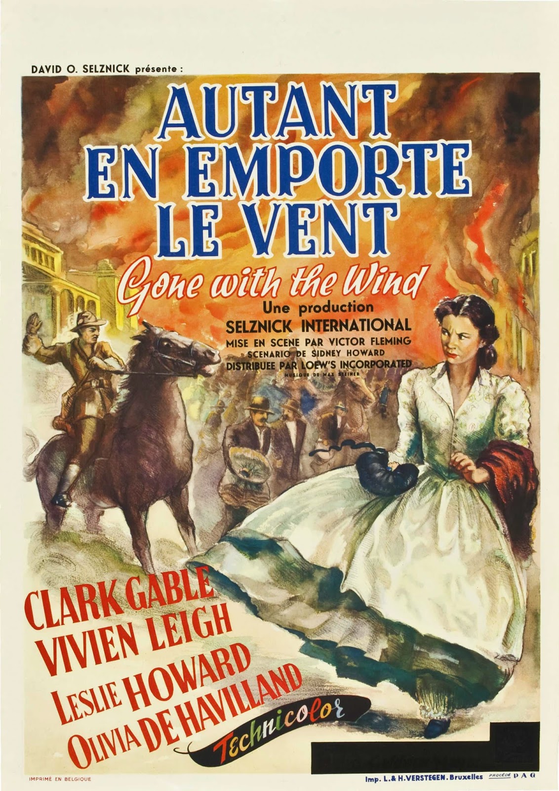 Autant En Emporte Le Vent Gallimard 1939 Affiches - Photos d'exploitation - Bandes annonces: Autant en emporte