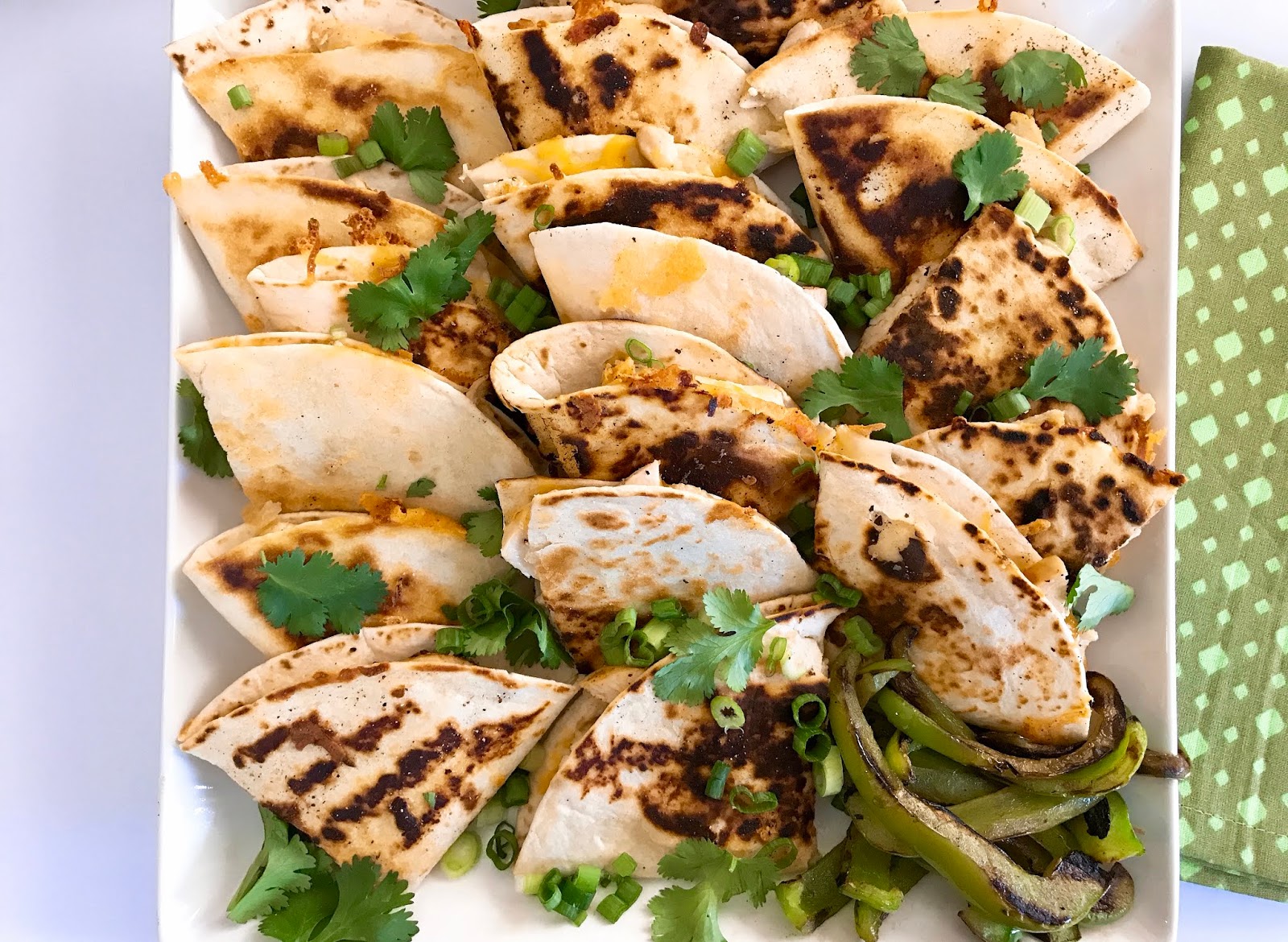 Chicken Quesadillas for a Crowd