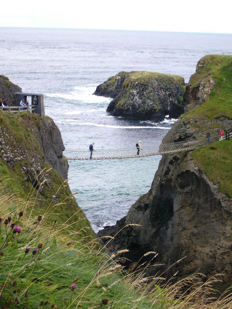 mother nature CarrickaRede Rope Bridge