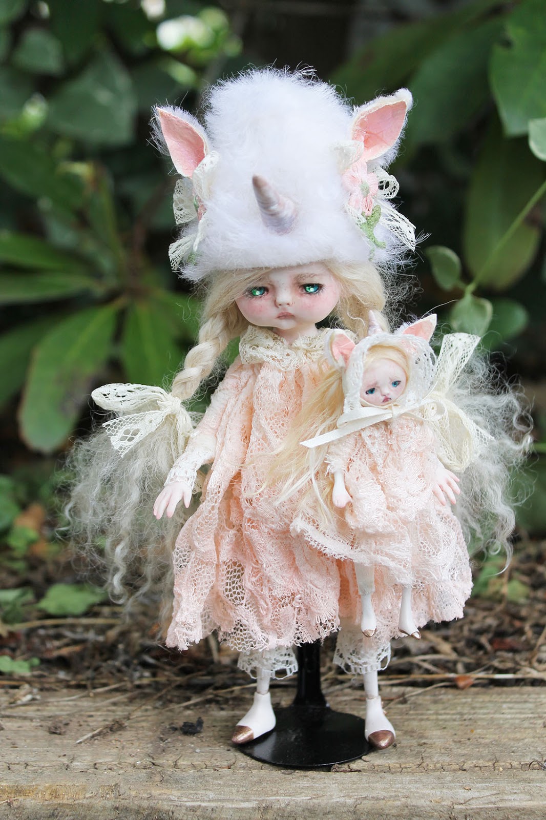 Anne Marie Gibbons Lil' Poes OOAK goth dolls and monsters.: OOAK art ...