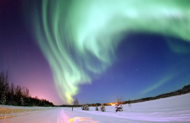 Finlandia aurora boreale